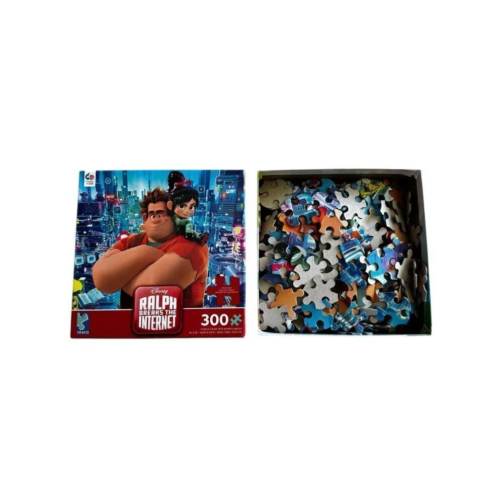 Disney Ralph Breaks the Internet 300 Pieces Ceaco Jigsaw Puzzle